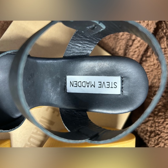 Steve Madden Ruth black leather 7 - Picture 6 of 6